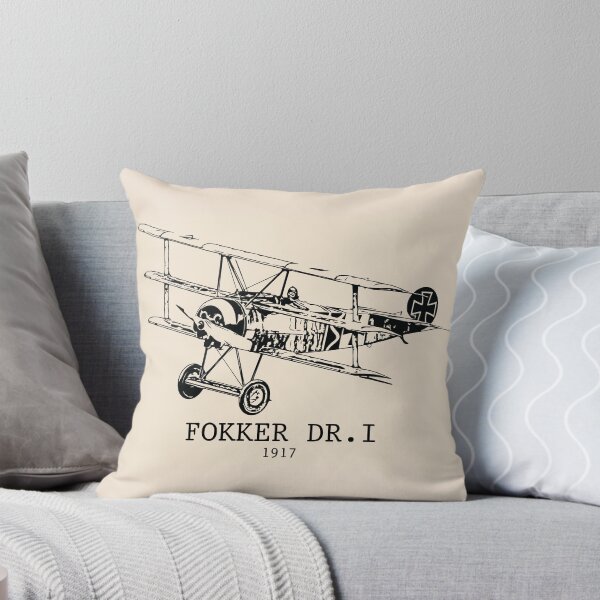 Item preview, Fokker Dr.I World War I Fighter Plane designed and sold by Lakeric Cityscapes.