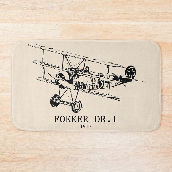 Item preview, Fokker Dr.I World War I Fighter Plane designed and sold by Lakeric Cityscapes.