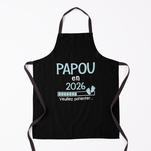 Item preview, Papou en 2026 cadeau futur papy humour designed and sold by Niko Samuel.