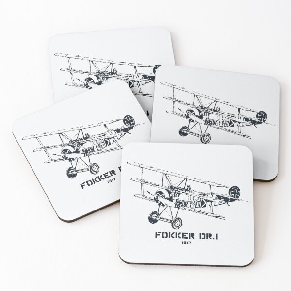 Item preview, Fokker Dr.I World War I Fighter Plane designed and sold by Lakeric Cityscapes.