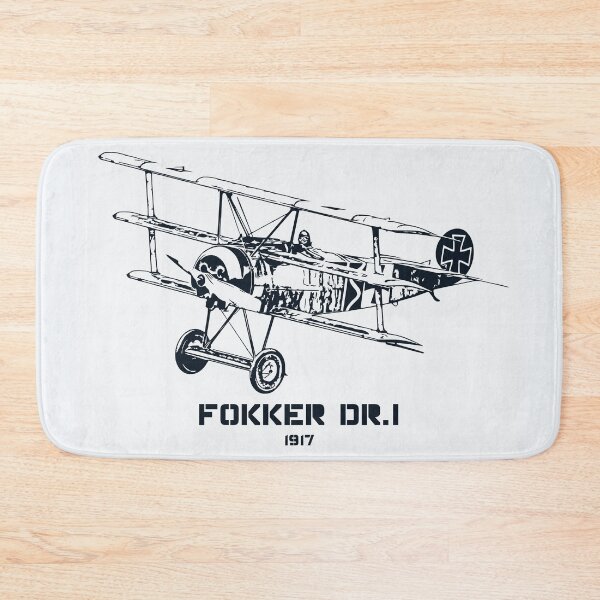 Item preview, Fokker Dr.I World War I Fighter Plane designed and sold by Lakeric Cityscapes.