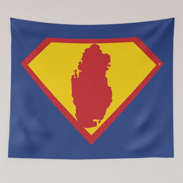 Item preview, SUPER QATAR  - Freedom Is The Superpower -  SUPERHERO design designed and sold by pelagio.