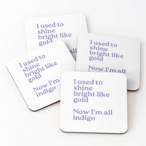 Item preview, Indigo Lyrics Print Sam Barber designed and sold by Femme Pastel Collective.