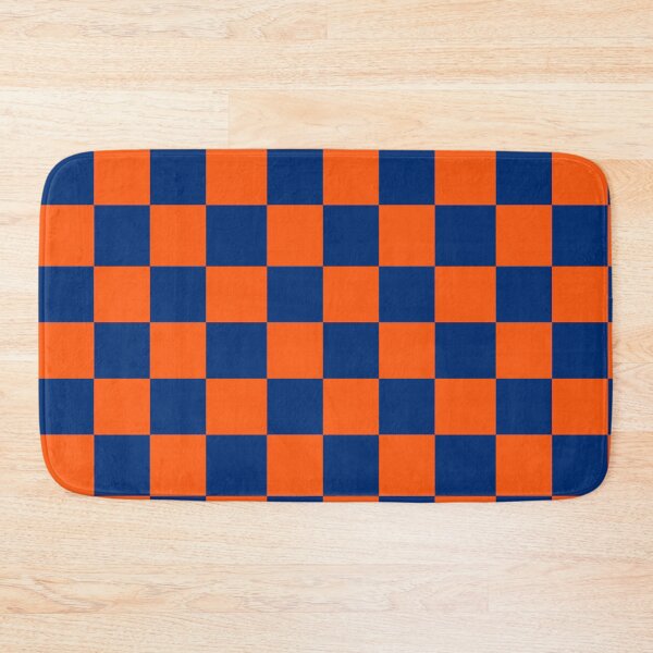Item preview, NYM Orange and Blue Checkerboard  designed and sold by Sleepygirl2010.