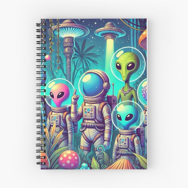 Item preview, Alien Astronauts - Deep Space Expedition designed and sold by WyckedLynn.