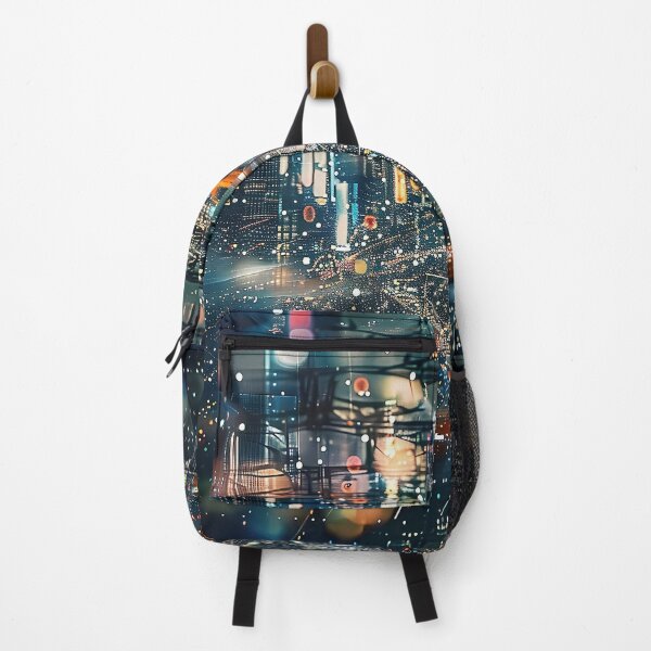 Item preview, Taxi Drones Navigating the Vibrant Tapestry of City Lights and Skyscrapers designed and sold by CheerForGoods.