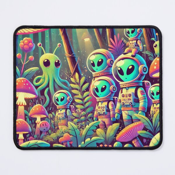 Item preview, Alien Astronauts - Jungle Expedition designed and sold by WyckedLynn.