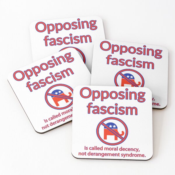 Item preview, Opposing fascism is called moral decency  designed and sold by Rachel the Artist .