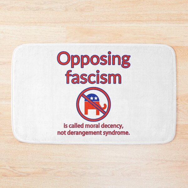 Item preview, Opposing fascism is called moral decency  designed and sold by Rachel the Artist .