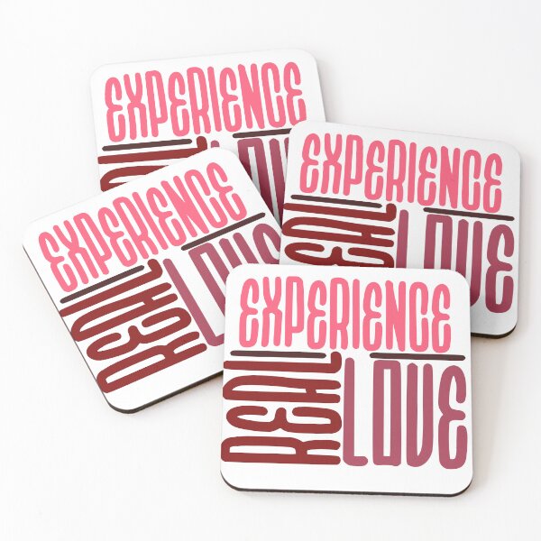 Item preview, EXPERIENCE REAL LOVE designed and sold by alegnacreates.