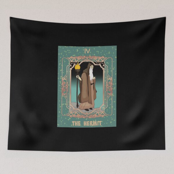 Item preview, Tarot cards "the hermit" designed and sold by Joncasmiart.