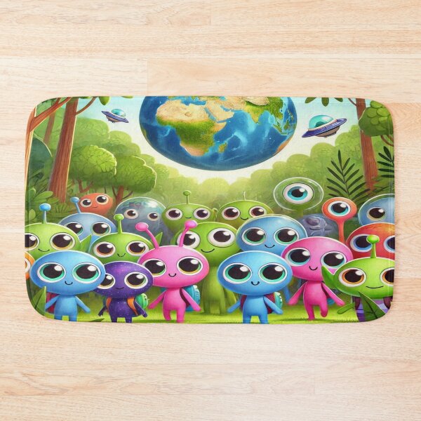 Item preview, Warm Fuzzy Alien Planet designed and sold by WyckedLynn.