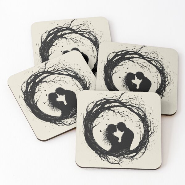 Item preview, Eternal Love Embraced Within Nature's Frame designed and sold by MOONE FLOWER.