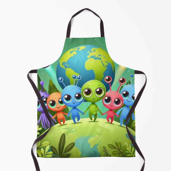 Item preview, Happy Baby Warm Fuzzy Alien Planet designed and sold by WyckedLynn.