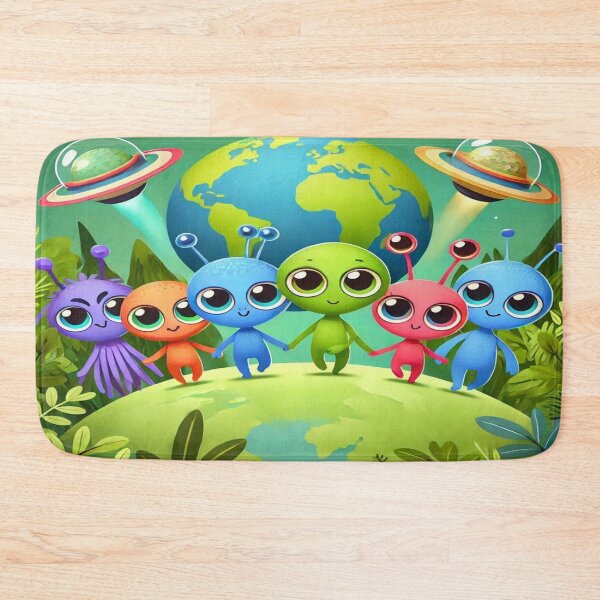 Item preview, Happy Baby Warm Fuzzy Alien Planet designed and sold by WyckedLynn.