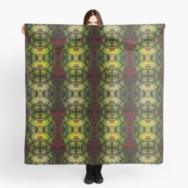 Foliage in the fall moonlight Scarf