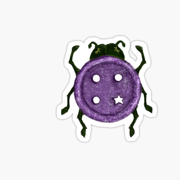 Item preview, star button beetle designed and sold by yeahitsval.