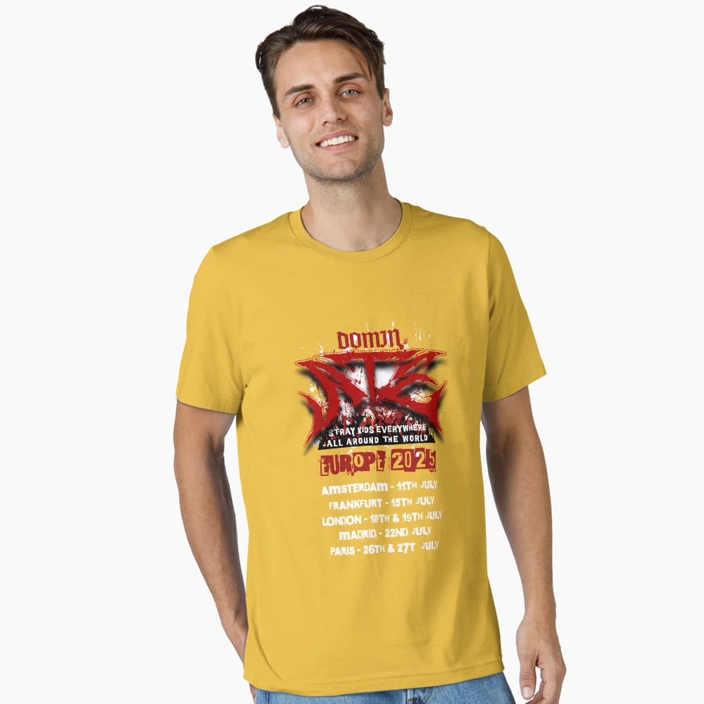 スキズdominATEヨーロッパツアー公式Tシャツ World Tour DominATE Europe S.t.r.a.y K.i.d.s 2025 Concert