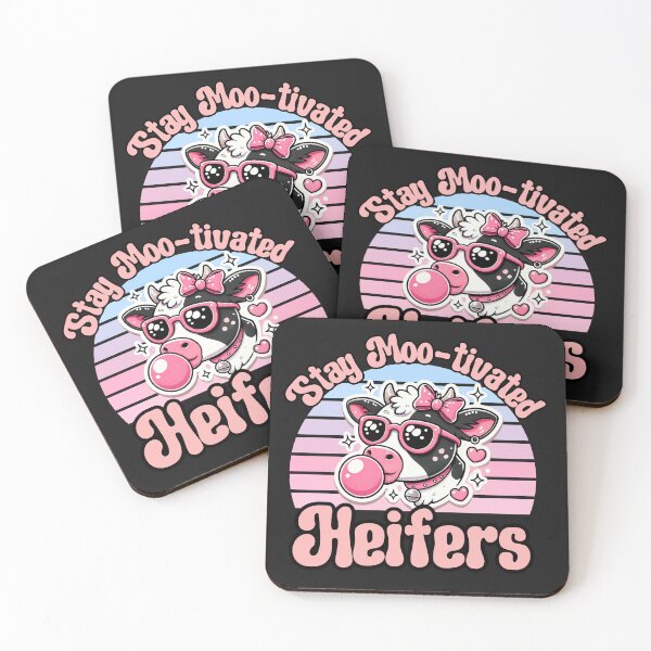 Item preview, Funny Stay Moo-tivated Heifers designed and sold by AlienOccupation.