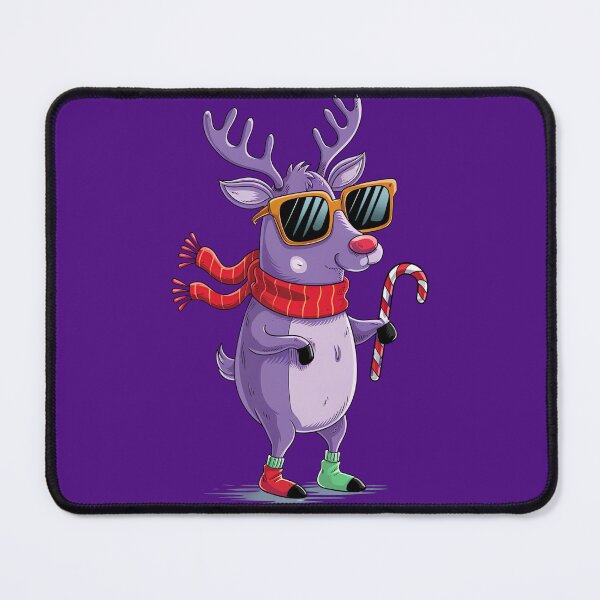 Item preview, Quirky Purple Reindeer designed and sold by ChristCentered.