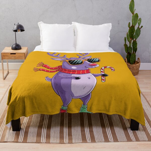 Item preview, Quirky Purple Reindeer designed and sold by ChristCentered.