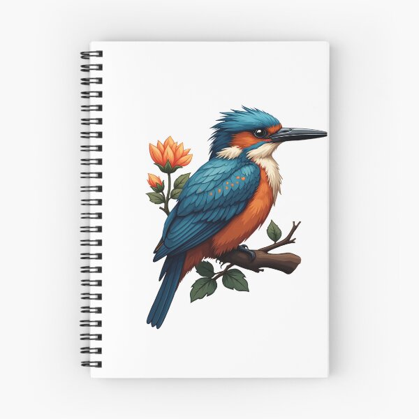 Item preview, Eurasian Kingfisher on a Branch designed and sold by shellnot.