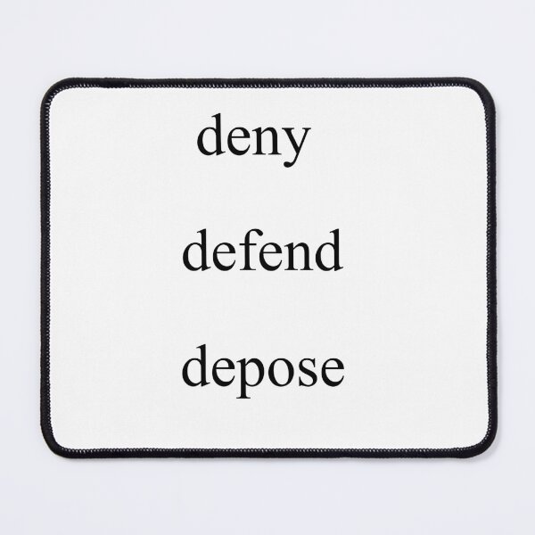 Item preview, deny defend depose designed and sold by Quinn3369.