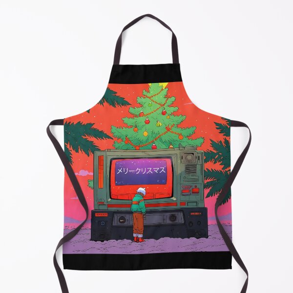 Item preview, 80s Retro Christmas Tree - Neon & VHS designed and sold by BuRetro.