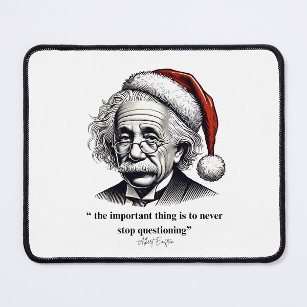 Item preview, santa einstein designed and sold by Gagad.