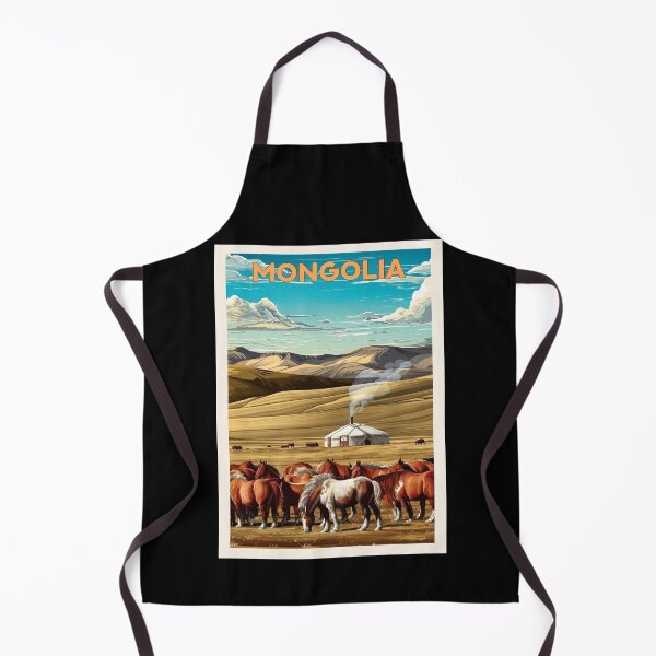 Item preview, Mongolia, Travel Art designed and sold by PinkandP.