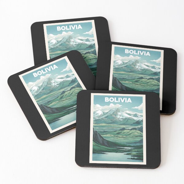 Item preview, Bolivia, Travel Art designed and sold by PinkandP.