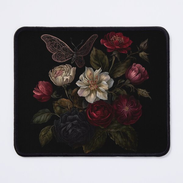 Item preview, Dark floral and butterfly  designed and sold by VioletSky-Arts.