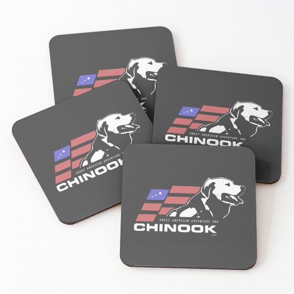 Item preview, Chinook: Great American Adventure Dog (for dark backgrounds) designed and sold by ChinookOA.