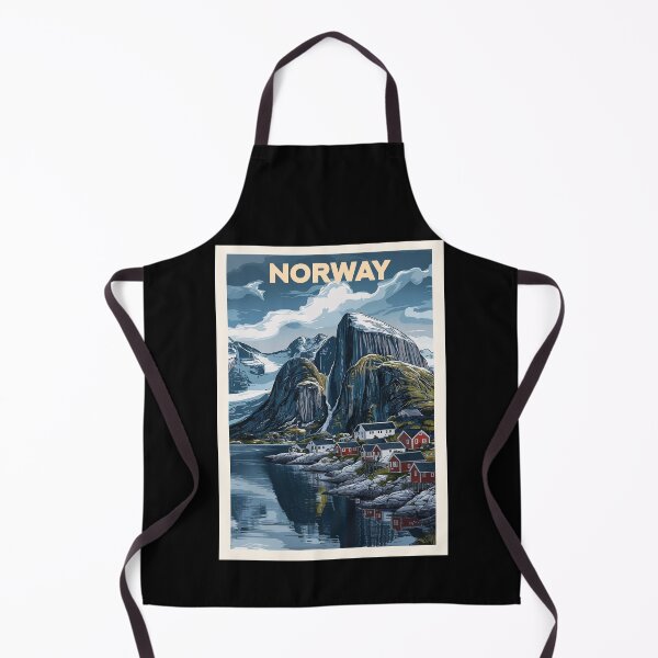 Item preview, Norway, Travel Art designed and sold by PinkandP.