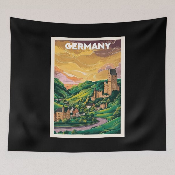 Item preview, Germany, Travel Art designed and sold by PinkandP.