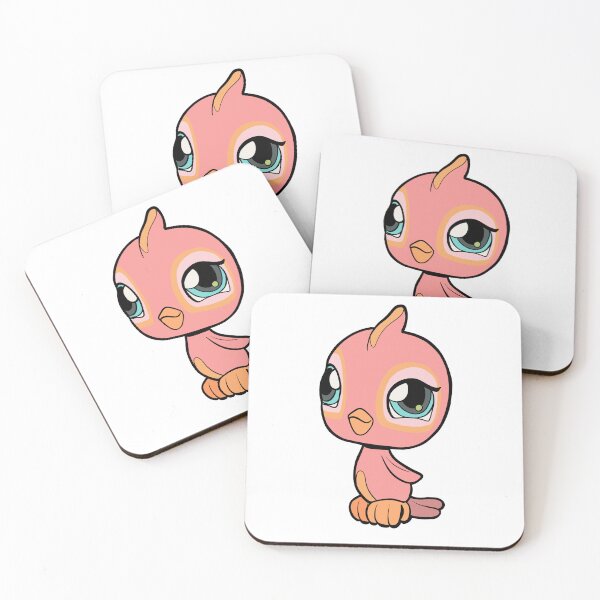 Item preview, Littlest Pet Shop Pink Parakeet Bird designed and sold by ksski.
