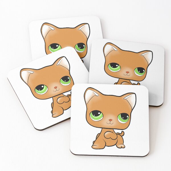Item preview, Littlest Pet Shop Orange Shorthair Cat designed and sold by ksski.