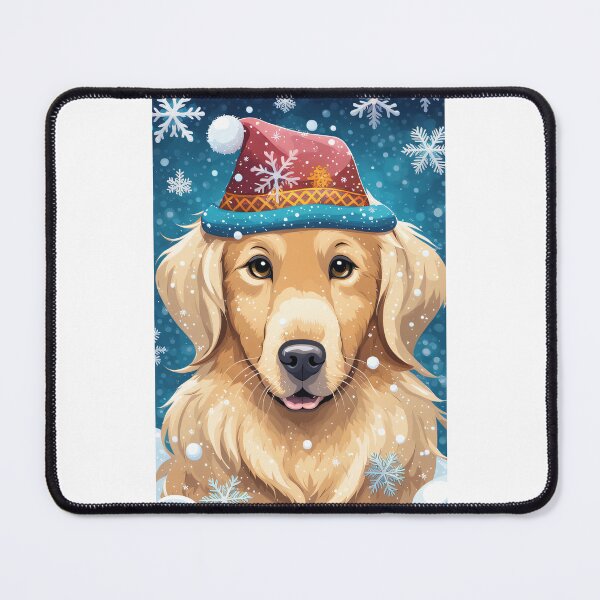Item preview, Golden Retriever Christmas Delight designed and sold by Mechanical-Artt.