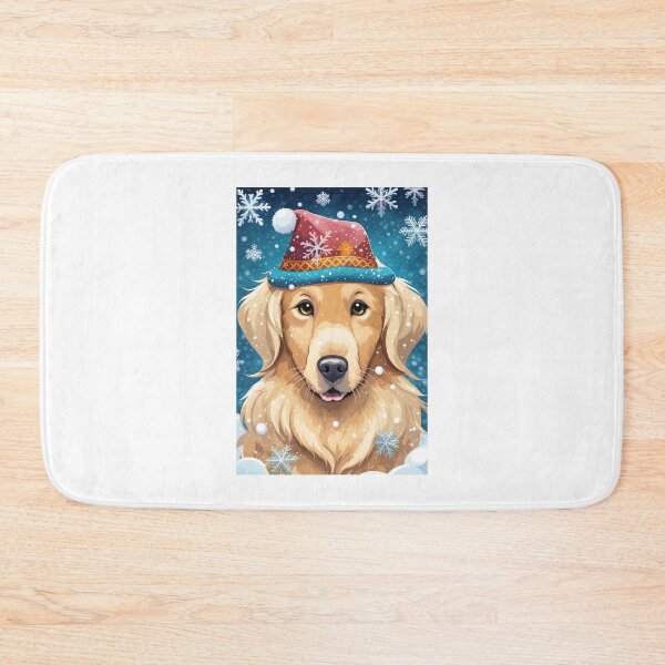 Item preview, Golden Retriever Christmas Delight designed and sold by Mechanical-Artt.