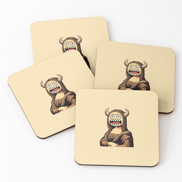 Item preview, Mona Mouth Lisa designed and sold by HipsterAnimals.
