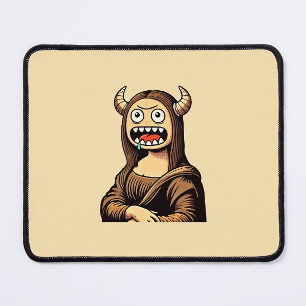 Item preview, Mona Mouth Lisa designed and sold by HipsterAnimals.