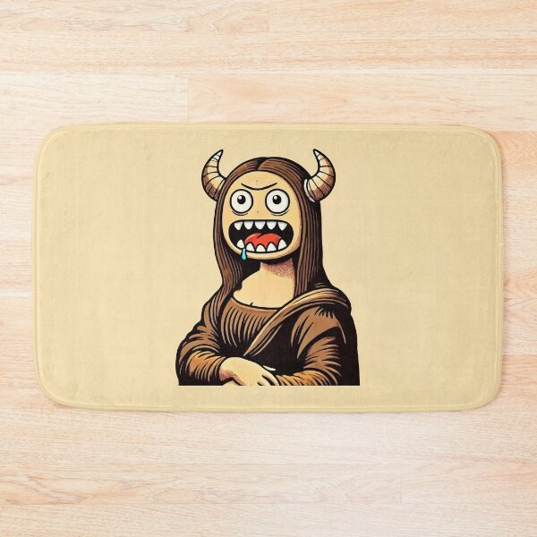 Item preview, Mona Mouth Lisa designed and sold by HipsterAnimals.