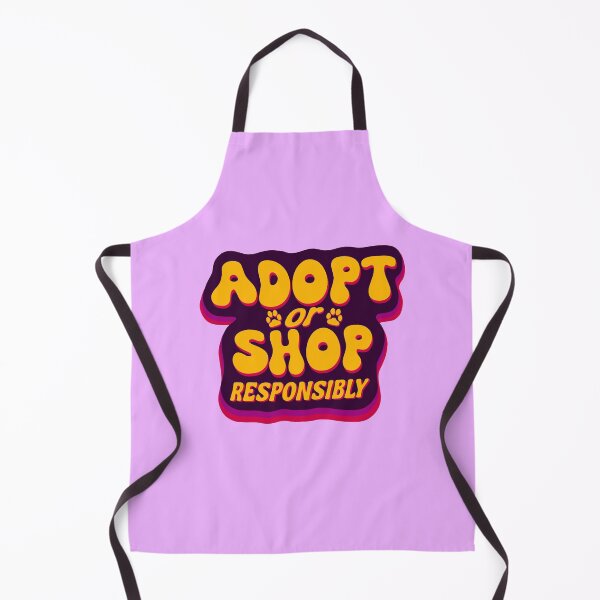 Item preview, Adopt or Shop Responsibly Purple and Pink designed and sold by Rubymcc.