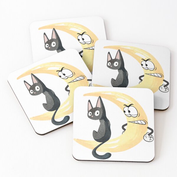 Item preview, Cat on angry moon designed and sold by Plantiyas.
