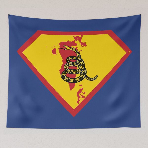 Item preview, BAHRAIN - Freedom Is The Superpower - Gadsden Snake Flag - Dont Tread On Me SUPERHERO design designed and sold by pelagio.