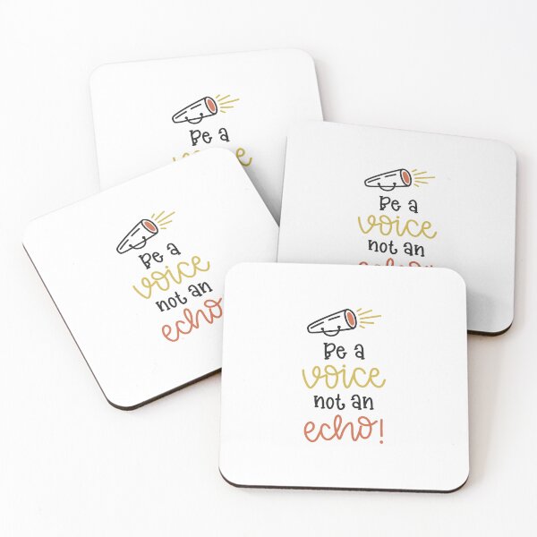 Item preview, be a voice not an echo designed and sold by ManikRaja.