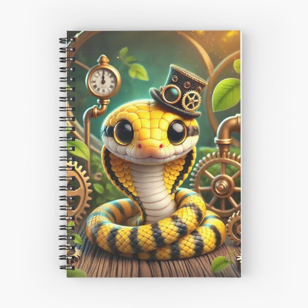 Item preview, Steampunk Mandarin Rat Snake designed and sold by Sillytoe.
