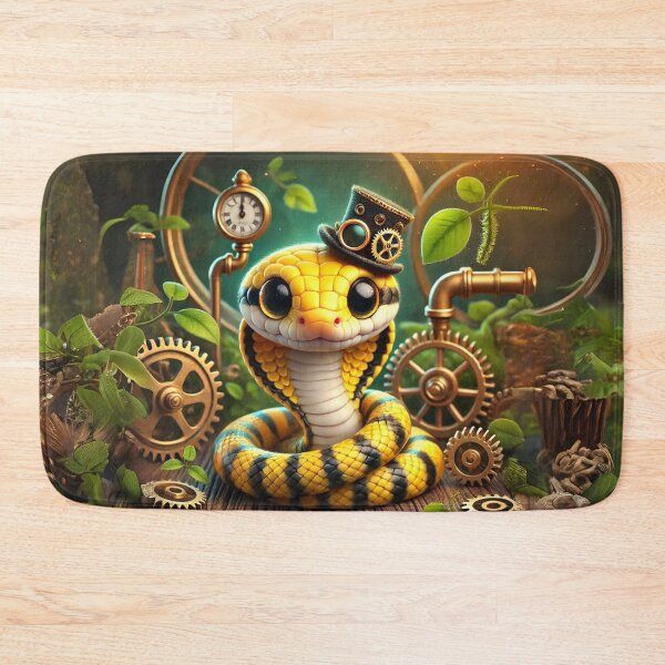 Item preview, Steampunk Mandarin Rat Snake designed and sold by Sillytoe.