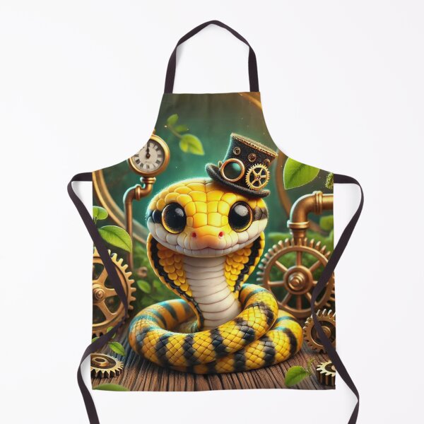 Item preview, Steampunk Mandarin Rat Snake designed and sold by Sillytoe.