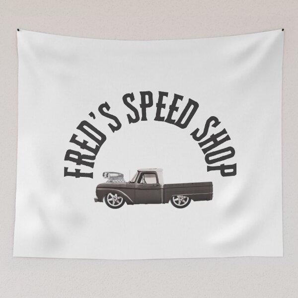 Item preview, FRED'S SPEED SHOP designed and sold by TaraPen.